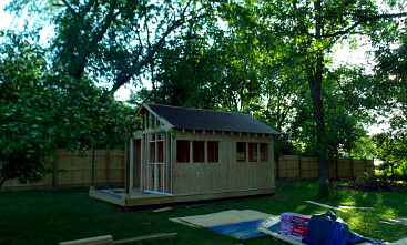 Shed Almost Finished